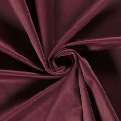 Decoration fabric velvet - wine red
