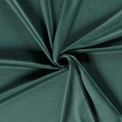 Decoration fabric velvet - dark forest green