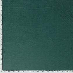 Dekostoff Samt Uni - dunkel waldgrün