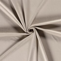 Decoration fabric velvet - cold beige