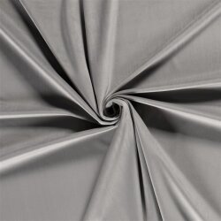 Decoration fabric velvet - silver