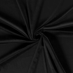 Decoration fabric velvet - black