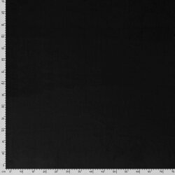 Dekostoff Samt Uni - schwarz