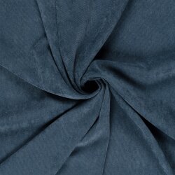 Velluto a coste fini *Mila* - blu acciaio