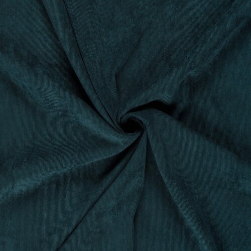 Fine corduroy *Mila* - green petrol