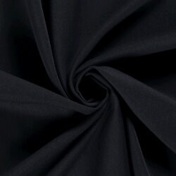 Gabardine bi-stretch - blu-nero