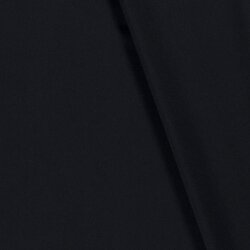 Gabardine bi-stretch - blu-nero