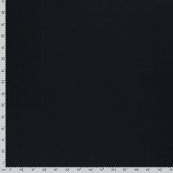 Gabardine bi-stretch - blu-nero