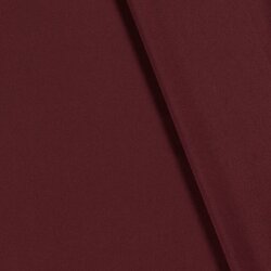 Gabardén bi-stretch - tmavě vínově červený