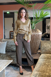 Gabardine bi-stretch - espresso