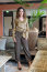 Gabardine bi-stretch - espresso