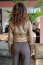 Gabardén bi-stretch - espresso