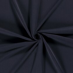 Gabardén bi-stretch - půlnoční modrá