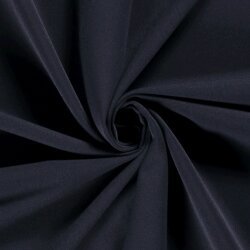 Gabardén bi-stretch - půlnoční modrá