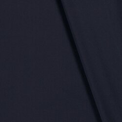 Gabardén bi-stretch - půlnoční modrá
