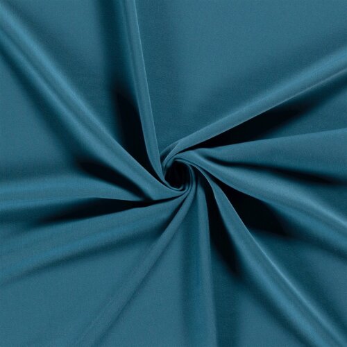Gabardine bi-stretch - donker turkoois
