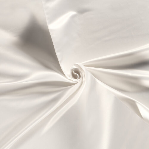 Satin *Duchesse* - - crème - crème