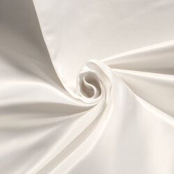 Satin *Duchesse* - - crème - crème