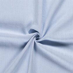 Linen fabric pre-washed - ice blue