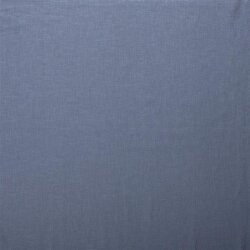 Linen fabric pre-washed - shadow blue