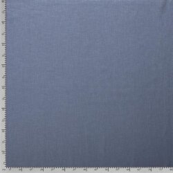 Linen fabric pre-washed - shadow blue