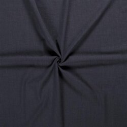 Linen fabric pre-washed - dark antique blue