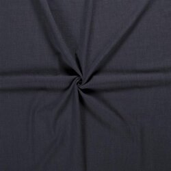 Linen fabric pre-washed - dark antique blue