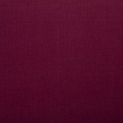 Linen fabric pre-washed - anti wine red