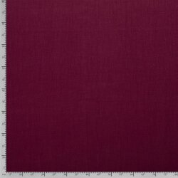 Linen fabric pre-washed - anti wine red