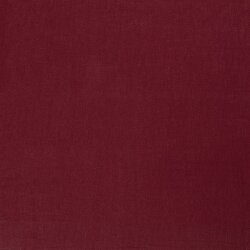 Leinen Stoff *Lara* vorgewaschen Uni - antiweinrot