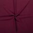 Linen fabric pre-washed - anti wine red