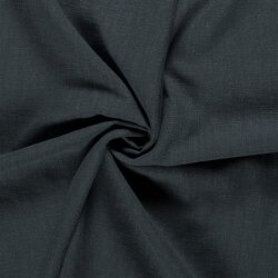 Linen fabric pre-washed - pine green