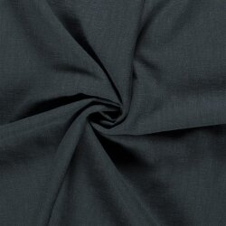 Linen fabric pre-washed - pine green