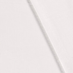 Leinen Stoff *Lara* vorgewaschen Uni – weiss
