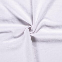 Linen fabric pre-washed - white
