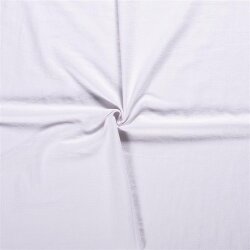 Linen fabric pre-washed - white