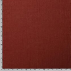 Tessuto di lino prelavato - rosso pietra