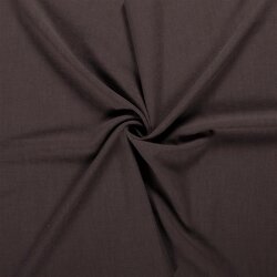 Linen fabric pre-washed - cold brown