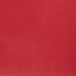 Leinen Stoff *Lara* vorgewaschen Uni - rot