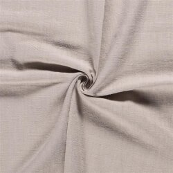 Linen fabric pre-washed - light beige grey