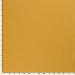 Sergé de coton stretch - curry jaune