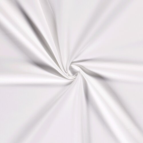 Twill di cotone stretch - bianco