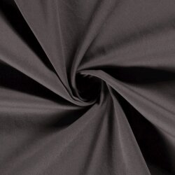Sergé de coton extensible - gris ardoise