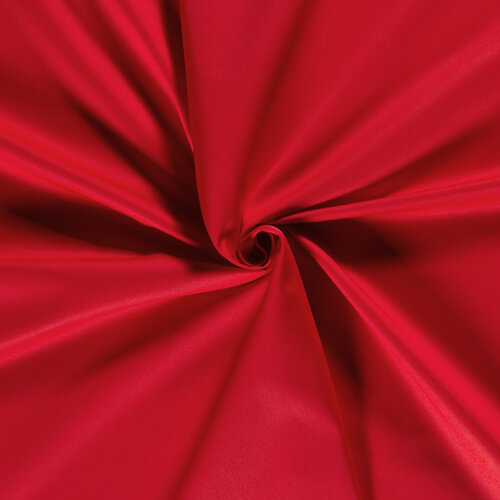 Baumwollköper *Marie* vorgewaschen Uni – leuchtend rot