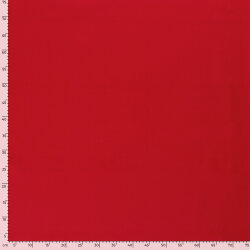 Baumwollköper *Marie* vorgewaschen Uni – leuchtend rot