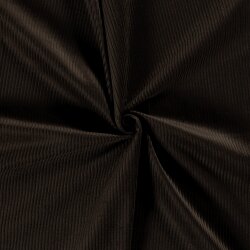 Brede corduroy *Marie* grof - chocoladebruin
