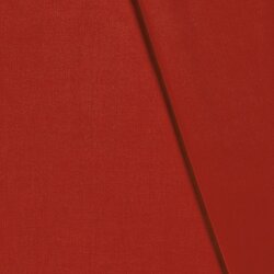 Polyester-cotton blend - red