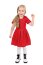 Polyester-cotton blend - red