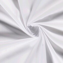 Polyester-cotton blend - white