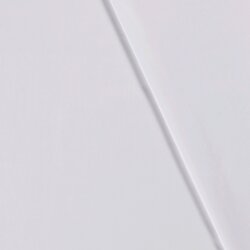 Polyester-cotton blend - white